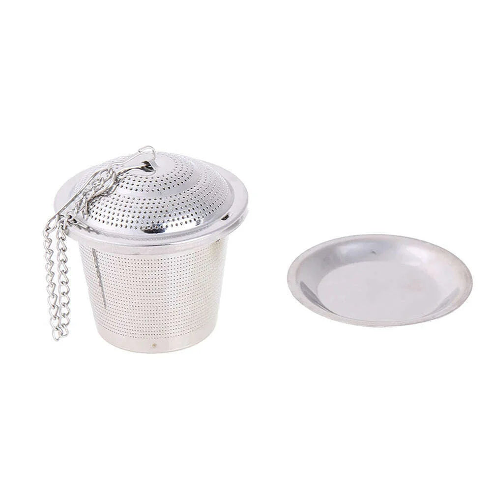 Infuser Tea Filter Strainers Kitchen Tools Tea Infuser Mesh Filter Strainer Hook Loose Tea Leaf Spice Home Kitchen Accessories