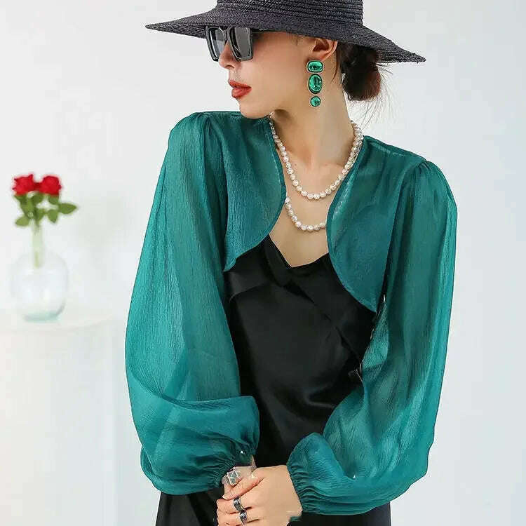 Jackets Women Temperament Sheer Popular Sun-proof Female Thin Summer Loose Breathable Korean Style Casual All-match Graceful New