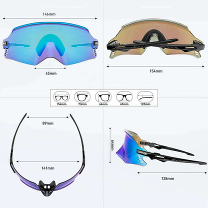 Kapvoe Cycling Sunglasses UV400 Men Bike Sunglasses MTB Eyewear Outdoor Sport Goggles Bike Glasses Oculos De Ciclismo