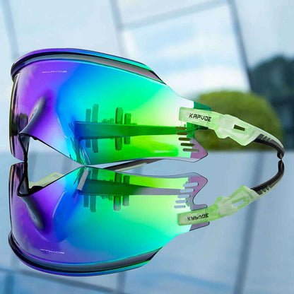 Kapvoe Cycling Sunglasses UV400 Men Bike Sunglasses MTB Eyewear Outdoor Sport Goggles Bike Glasses Oculos De Ciclismo