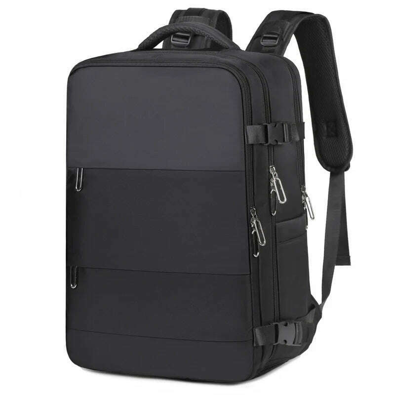 Large Capacity Expansion Travel Backpack 2024 New Nylon Fabric Waterproof Backpack Multifunctional Commuting Computer Bag