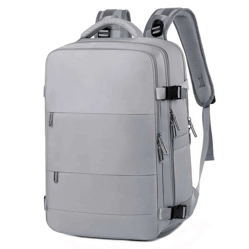 Large Capacity Expansion Travel Backpack 2024 New Nylon Fabric Waterproof Backpack Multifunctional Commuting Computer Bag