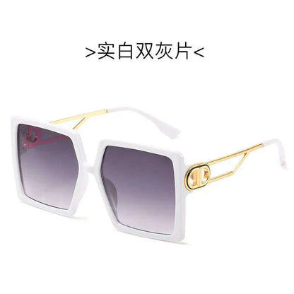 large square frame sunglasse metal square sunglasses men and women fashion casual sunglasses large frame thin for sunglasses men