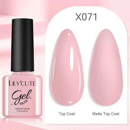 LILYCUTE 7ML Rainbow Glass Cat Magnetic Gel Nail Polish Super-Bright Colorful Glitter Sparkling Manicure Semi Permanent Nail Gel
