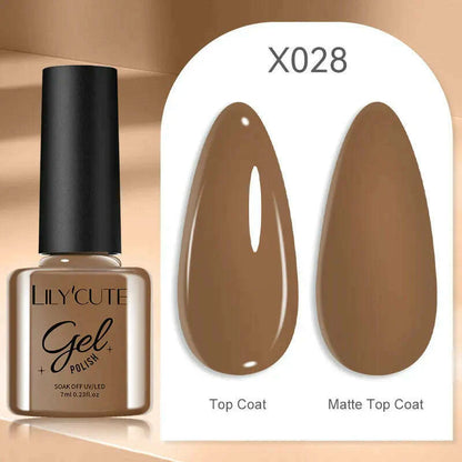 LILYCUTE 7ML Rainbow Glass Cat Magnetic Gel Nail Polish Super-Bright Colorful Glitter Sparkling Manicure Semi Permanent Nail Gel
