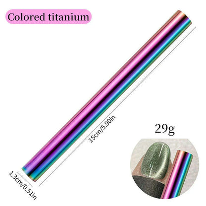 LILYCUTE 7ML Rainbow Glass Cat Magnetic Gel Nail Polish Super-Bright Colorful Glitter Sparkling Manicure Semi Permanent Nail Gel