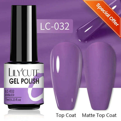 LILYCUTE 7ML Sparkling Glitter Rainbow Cat Magnetic Gel Nail Polish 9D Colorful  Semi Permanent Soak Off Nail Art UV Gel Varnish