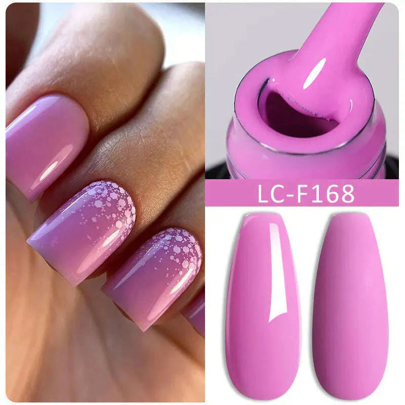 LILYCUTE 7ML Sparkling Glitter Rainbow Cat Magnetic Gel Nail Polish 9D Colorful  Semi Permanent Soak Off Nail Art UV Gel Varnish
