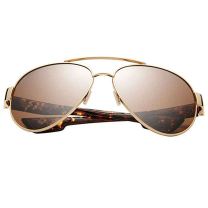 LORETO Sunglasses Men Driving Shades Male Mirror Polarized Sunglasses For Men Retro Brand Designer Sport Pilot Eyewear Gafas