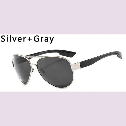 LORETO Sunglasses Men Driving Shades Male Mirror Polarized Sunglasses For Men Retro Brand Designer Sport Pilot Eyewear Gafas