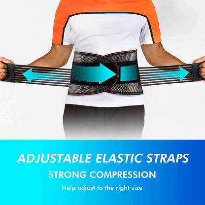 Lumbar Support Waist Belt Back Brace Health Therapy Breathable Back Spine Support Corset for Disc Herniation Pain Relief