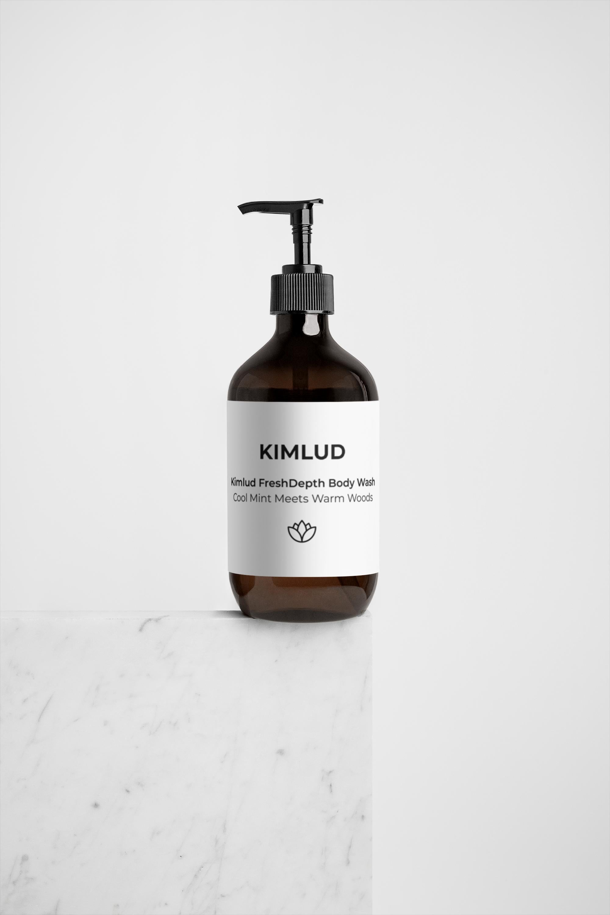 Kimlud FreshDepth Body Wash (Peppermint & Dark Cedar)