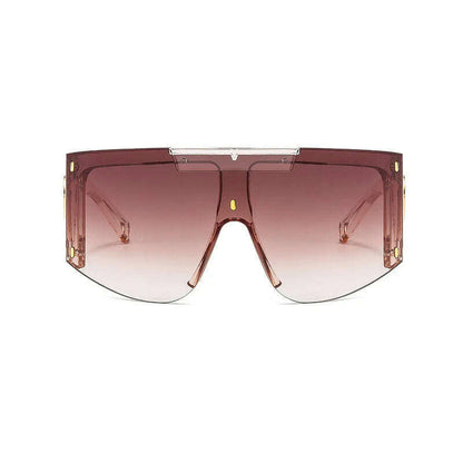 Men&#39;s Mask Goggles Sunglasses For Women Fashion One Piece Square Sun Glasses Men Oversized Ladies Eyeglasses UV400 oculos H146