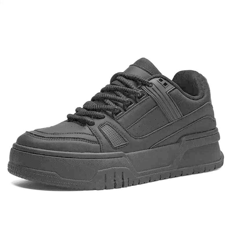 Men's Luxury Sneakers White Leather Casual Shoes Comfortable Running Shoes for Men Luxury Platform Sport Shoes Zapatillas Hombre