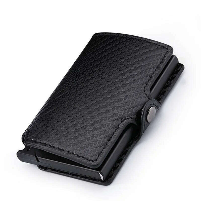 Mens Slim Wallet with Money Clip Pop up RFID Blocking Credit Card Holder Minimalist Wallet for Men
