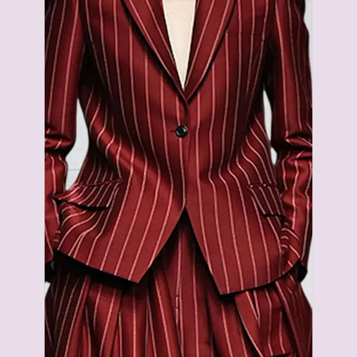 Missuoo Urban Women's Stylish Jacket Notched Collar Long Sleeve Buttoned Blazer Coat 2024 Fall New Commuter Outerwear for Female