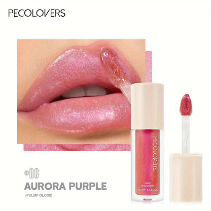 Moisturizing And Lip Lacquer Sparkling Lip Gel Lip Gloss Shiny And Glittery Glass Lips Daily Makeup Water Glossy Lip Color