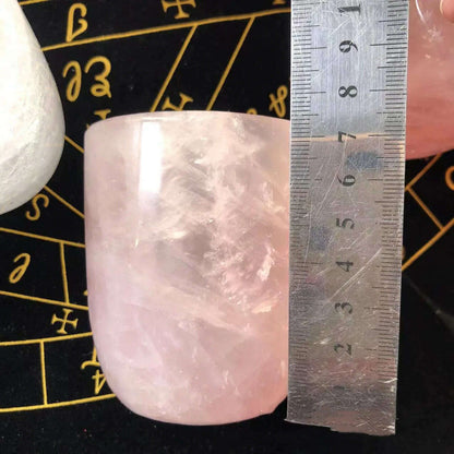 Natural Crystal Amethyst Rose Quartz White Crystal Cup High Quality Healing Crystal For Gift Collection Craft Home Decor