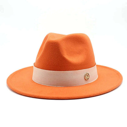 New Fedora Hat For Women Winter Elegant Fashion Formal Wedding Decorate Church Cap Panama Party Jazz Hat chapeau femme