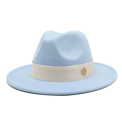 New Fedora Hat For Women Winter Elegant Fashion Formal Wedding Decorate Church Cap Panama Party Jazz Hat chapeau femme