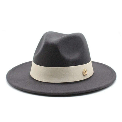 New Fedora Hat For Women Winter Elegant Fashion Formal Wedding Decorate Church Cap Panama Party Jazz Hat chapeau femme