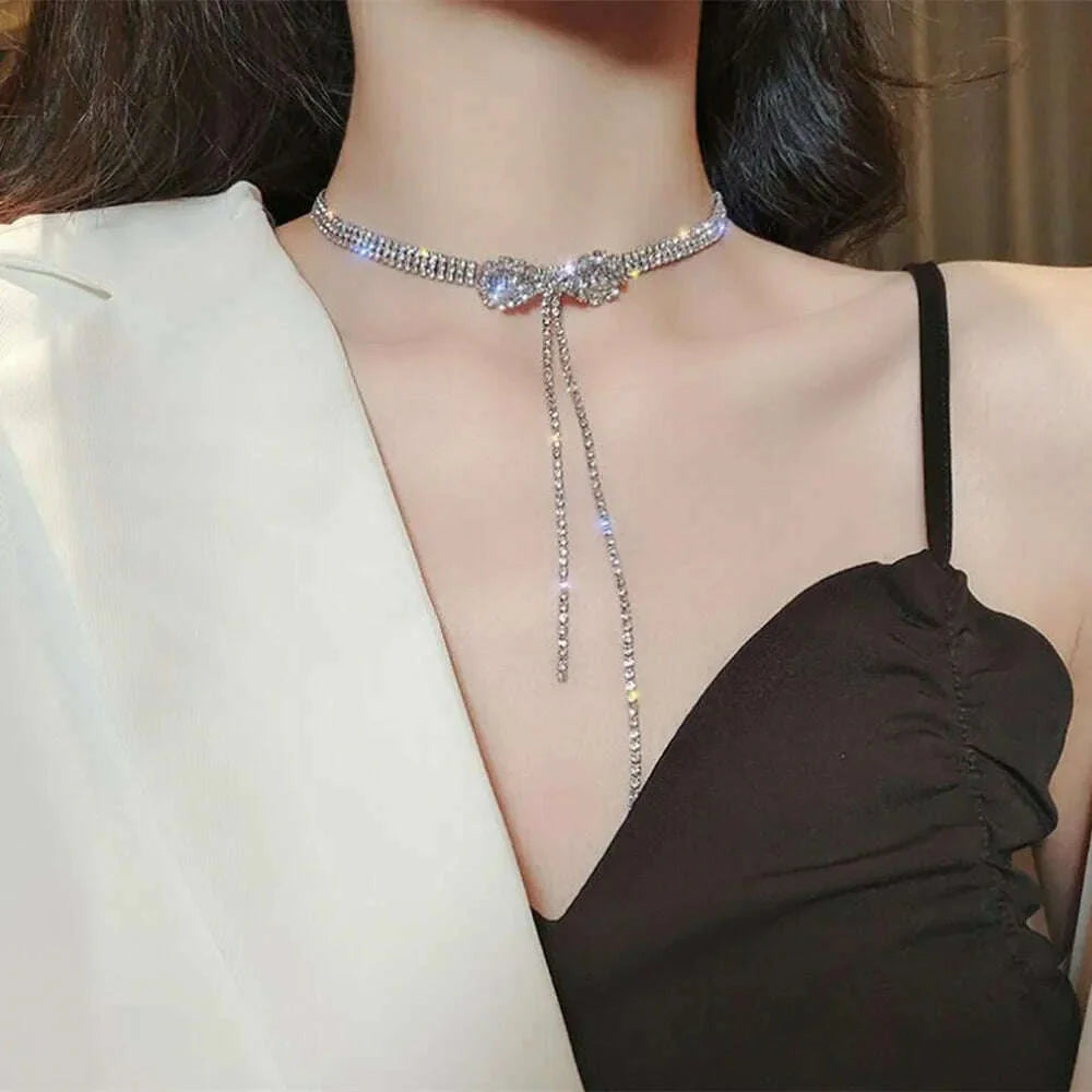 New Simple Small Golden Nugget Metal Texture Pendant Necklace for Women Fashionable Daily Accessory Party Jewelry Birthday Gifts