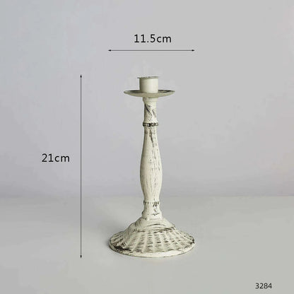 Nordic Creative Metal Candle Holder Candlestick Centerpieces Road Lead Candelabra Centerpieces Wedding Christmas Decor Love Gift