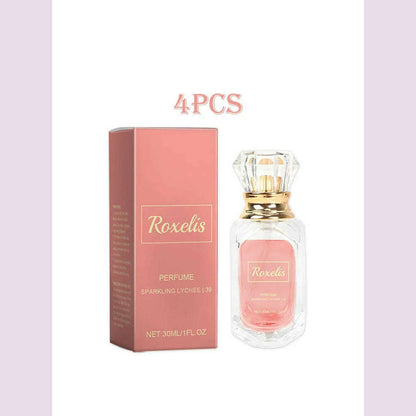 Ouhoe 30ml Lychee Floral Scent Perfume Spray Charming Flirting Dating Light Fragrance Attract Floral Scent Pheromone Perfume