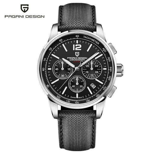 PAGANI DESIGN New Luxury Chronograph Men Watch Top Brand Quartz Wristwatches Sapphire Glass Stainless Steel Waterproof Clock