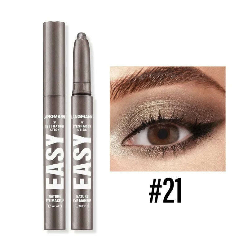 Pearlescent Eyeshadow Pencil Glitter Silkworm Liner Pen Highlighter Shimmer Lasting Matte Eye Shadow Stick Eyes Makeup Cosmetics