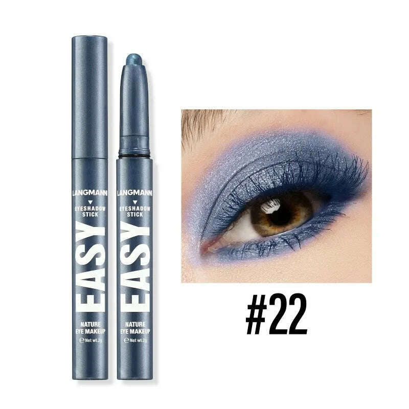 Pearlescent Eyeshadow Pencil Glitter Silkworm Liner Pen Highlighter Shimmer Lasting Matte Eye Shadow Stick Eyes Makeup Cosmetics