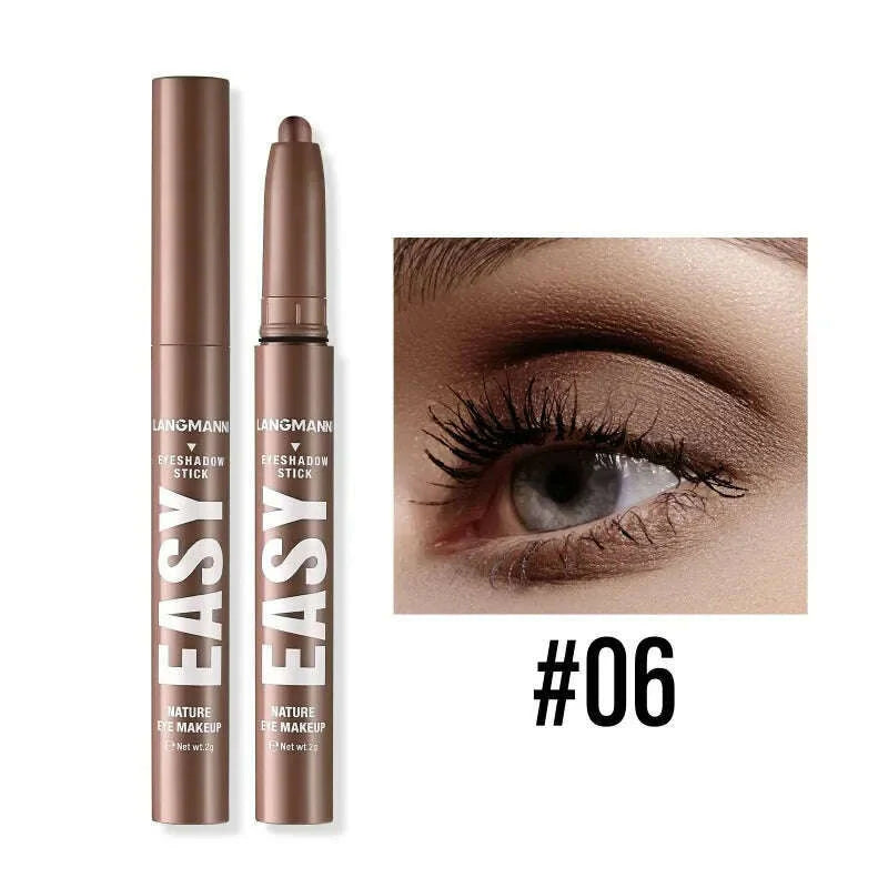 Pearlescent Eyeshadow Pencil Glitter Silkworm Liner Pen Highlighter Shimmer Lasting Matte Eye Shadow Stick Eyes Makeup Cosmetics