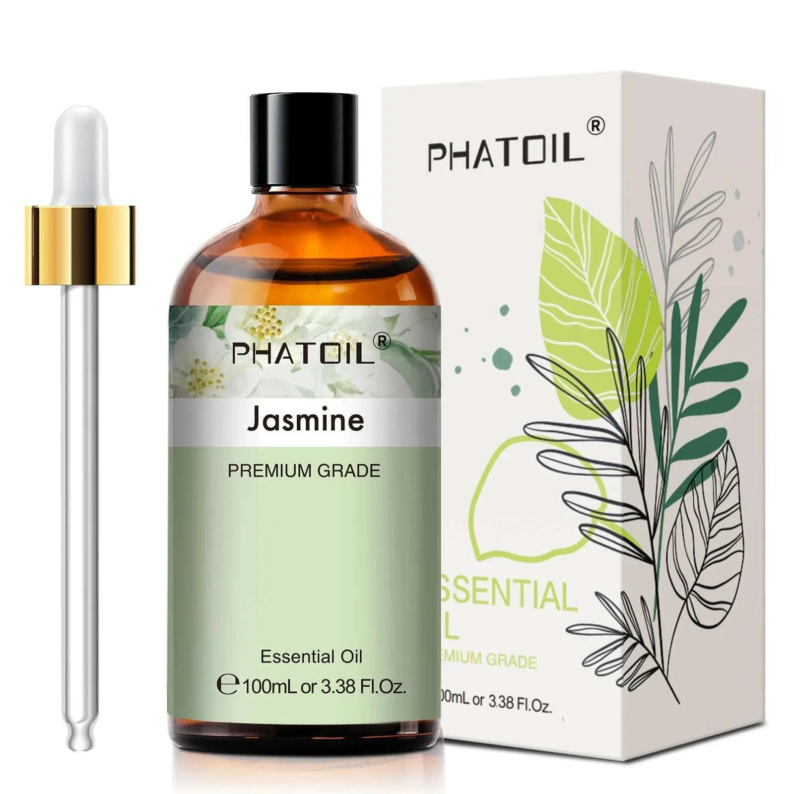 PHATOIL 100ML Eucalyptus Vanilla Essential Oils For Candle Making DIY Soap Lavender Bergamot Cinnamon 1 Piece Essential Oil
