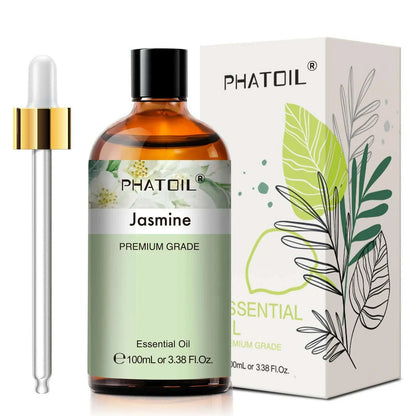 PHATOIL 100ML Eucalyptus Vanilla Essential Oils For Candle Making DIY Soap Lavender Bergamot Cinnamon 1 Piece Essential Oil