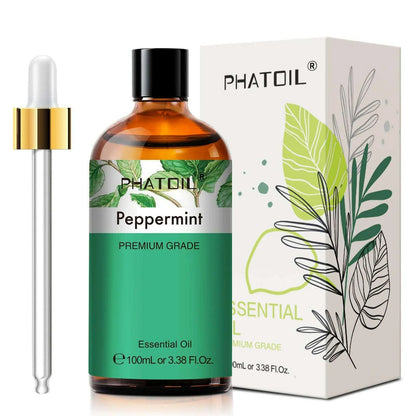 PHATOIL 100ML Eucalyptus Vanilla Essential Oils For Candle Making DIY Soap Lavender Bergamot Cinnamon 1 Piece Essential Oil