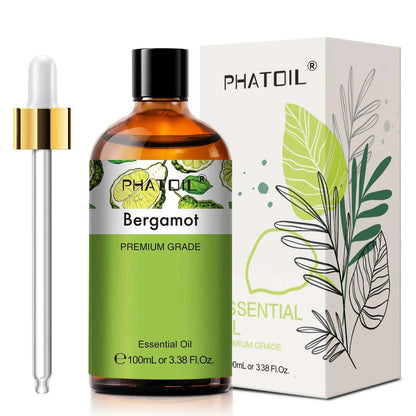PHATOIL 100ML Eucalyptus Vanilla Essential Oils For Candle Making DIY Soap Lavender Bergamot Cinnamon 1 Piece Essential Oil