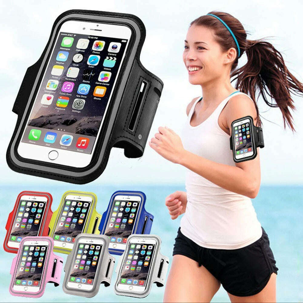 Phone Arm Band Case Running Armband Sports Accessories Phone Arm Bag Cell Phone Arms Band Armbands Touch Screen Running Bags