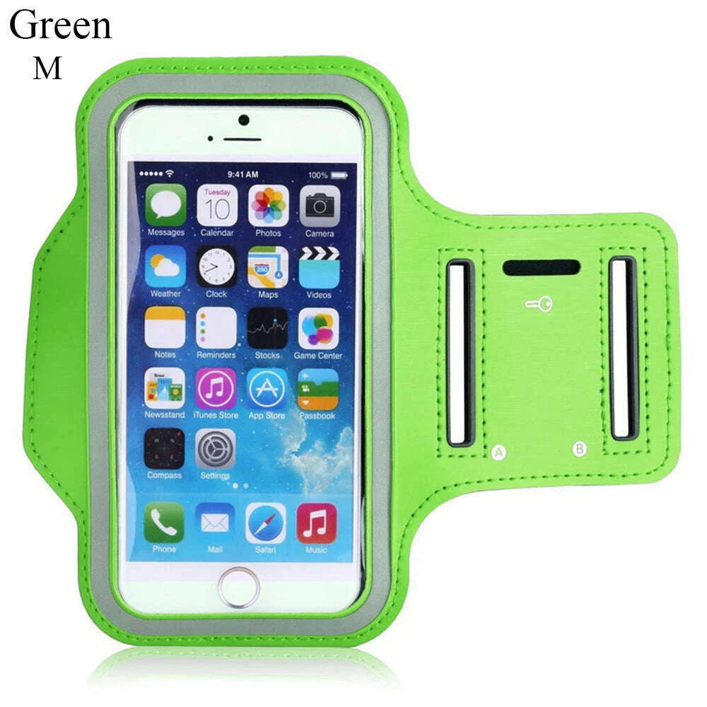 Phone Arm Band Case Running Armband Sports Accessories Phone Arm Bag Cell Phone Arms Band Armbands Touch Screen Running Bags