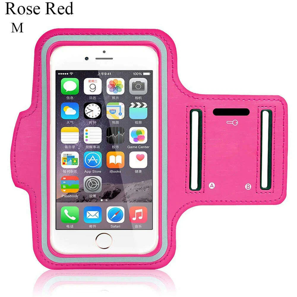 Phone Arm Band Case Running Armband Sports Accessories Phone Arm Bag Cell Phone Arms Band Armbands Touch Screen Running Bags