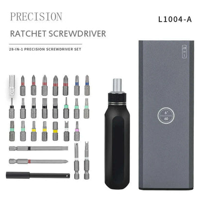 Precision Screwdriver Set 32/43/46 in 1 Magnetic Torx Phillips Screw Bit Multifunctional Repair Tool Kit for Phone Watch Laptop