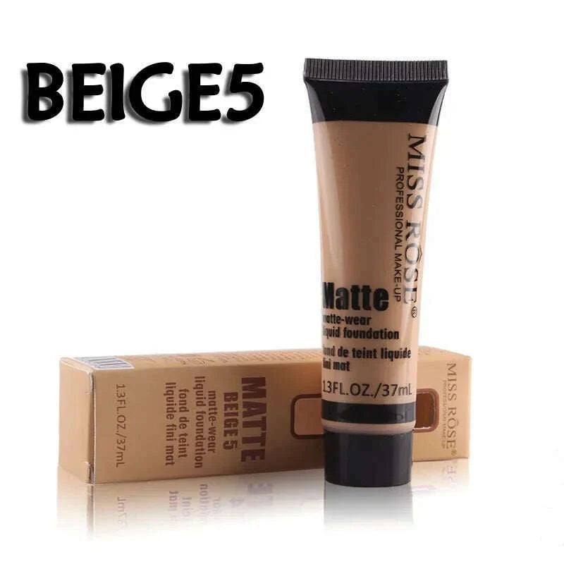 Professional Base Matte Liquid Foundation Makeup Waterproof Face Concealer Foundation Cosmetics Repair Face Make Up
