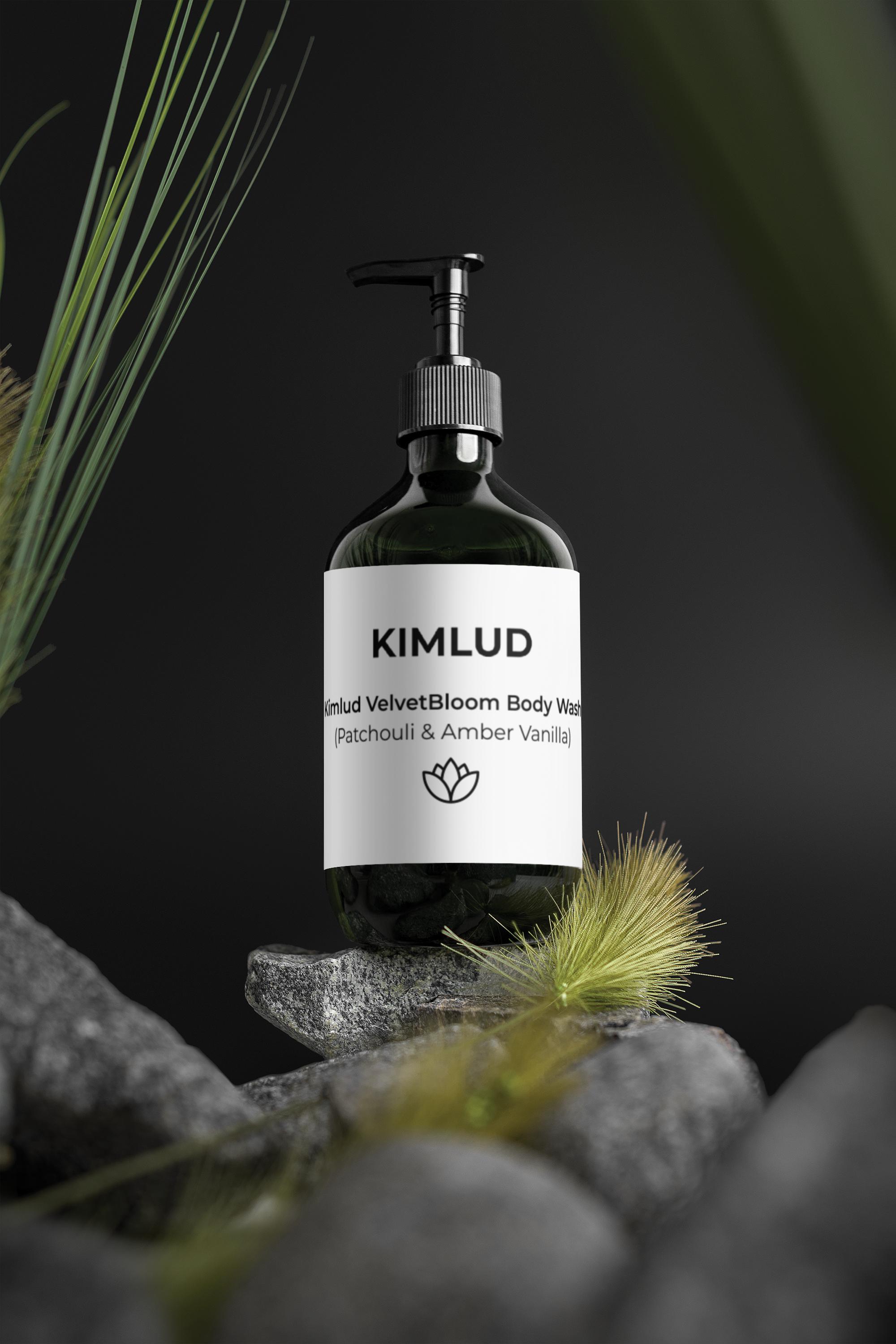 Kimlud VelvetBloom Body Wash (Patchouli & Amber Vanilla)
