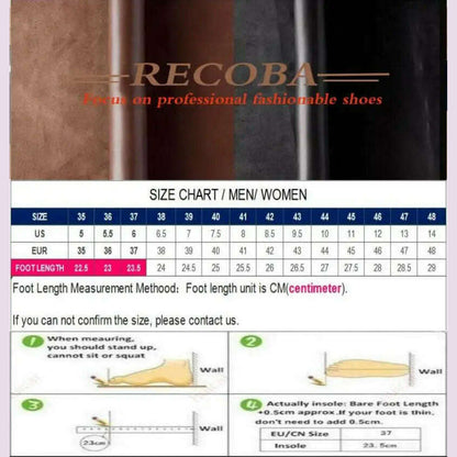 RECOBA Men Shoes Men's Shoe Cow Leather Adult Pigskin Latex Rubber Leather Casual Shoes Sneakers Hot Sale