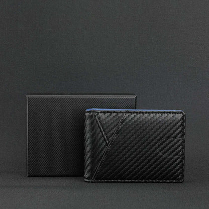 Rfid Carbon Fiber Men Wallets Card Holder Slim Thin Pocket Man Magsafe Wallets Money Bags Business Black Male Purse Walet 2023