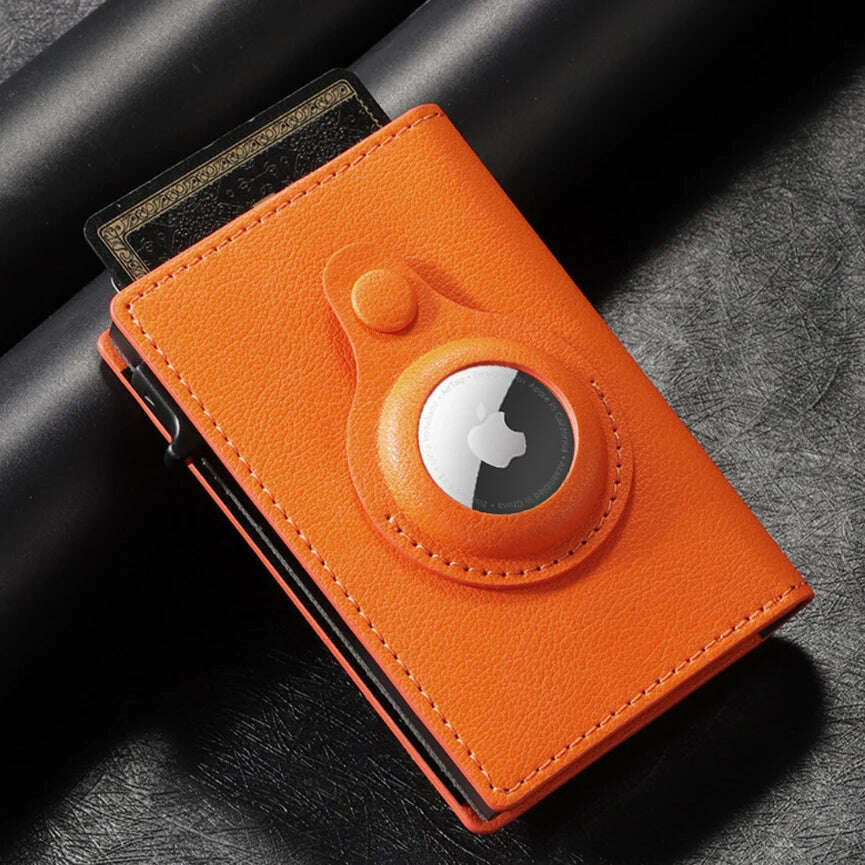 RFID protect aluminum pop up card wallet