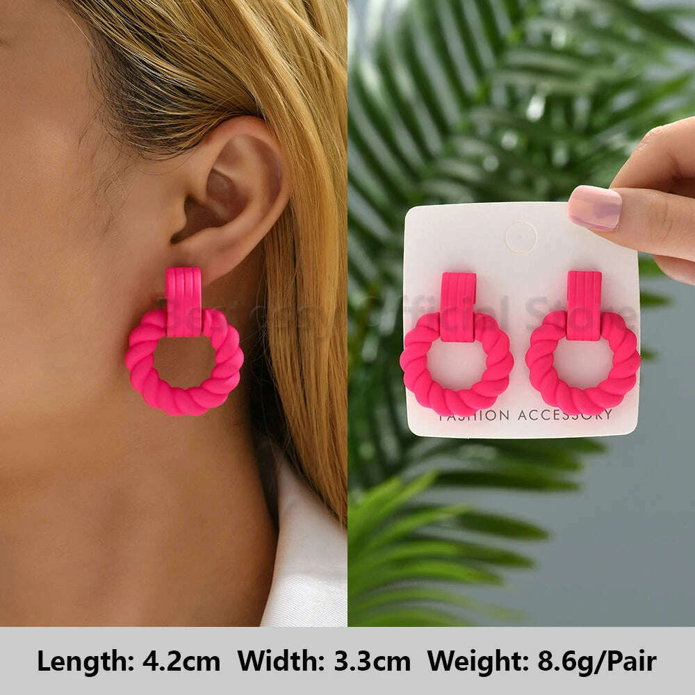 Romantic Valentines Crystal Dangle Earrings For Women Luxury Party Maple Leaf Round High Quality Unusual Jewelry Large Pendants