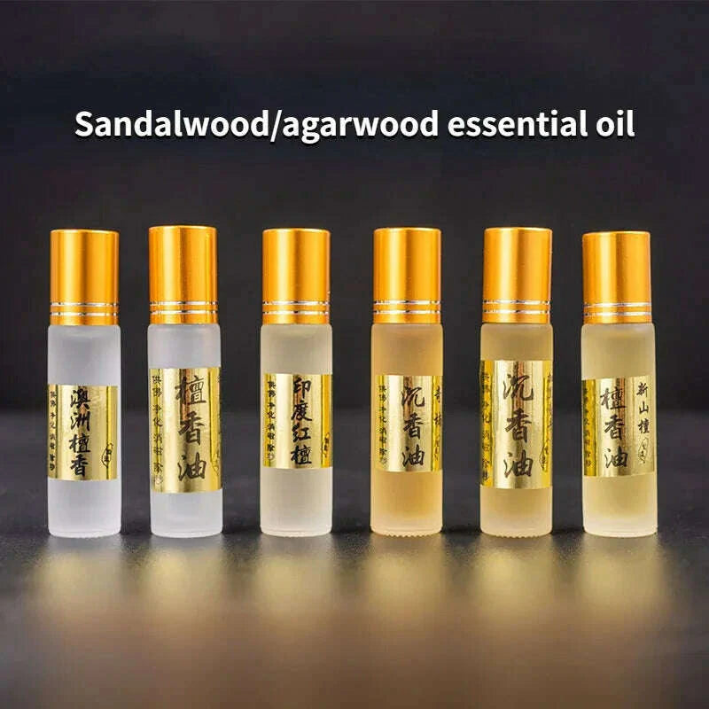 Sandalwood/Agarwood Essential Oil Soothing Ritual Buddha/For Buddha/maintenance Buddha Beads/daub Natural Aromatherapy Material