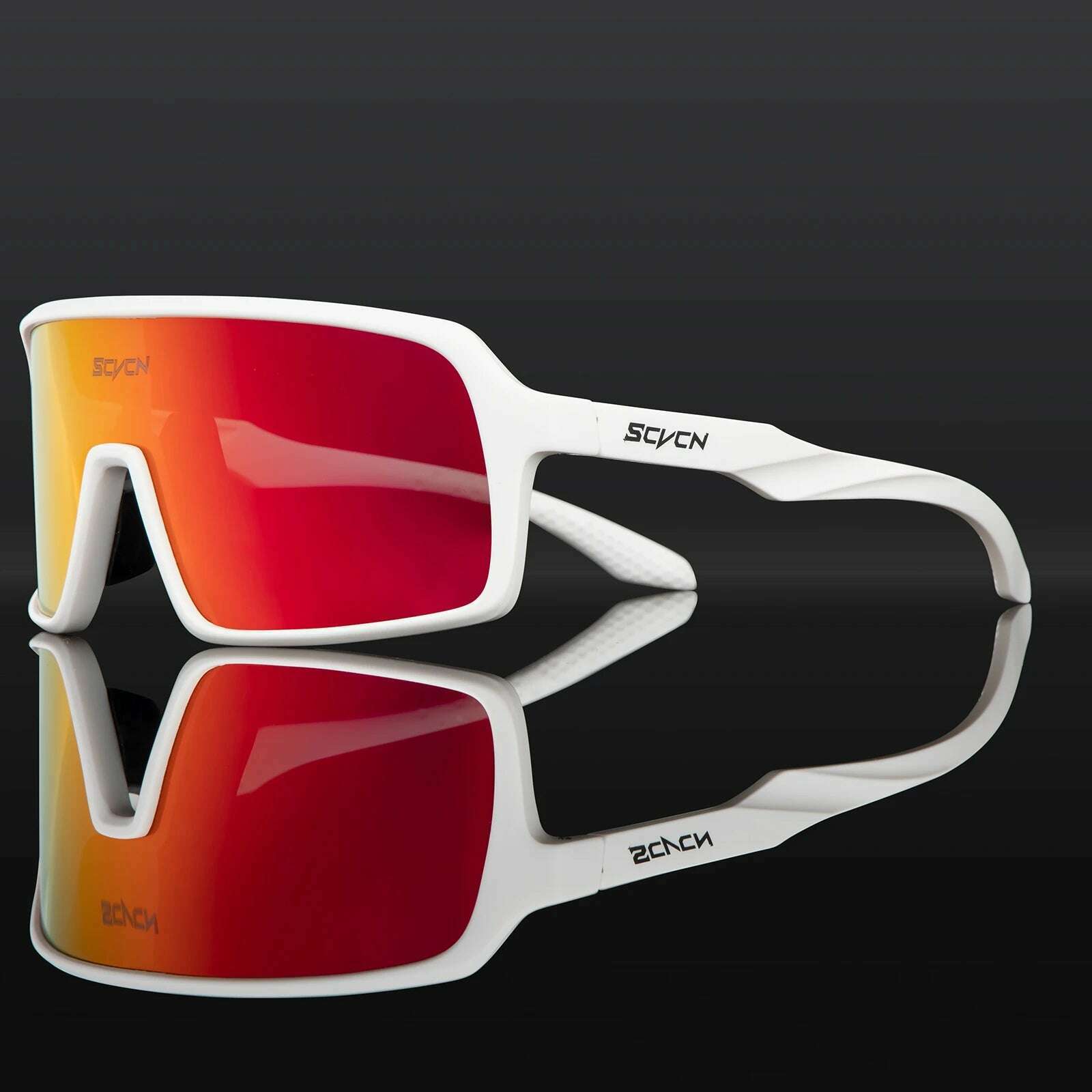 SCVCN Photochromic Cycling Sunglasses Outdoor Sports Running Goggles for Men Women MTB Bicycle Glasses UV400 Bike Cycle Eyewear