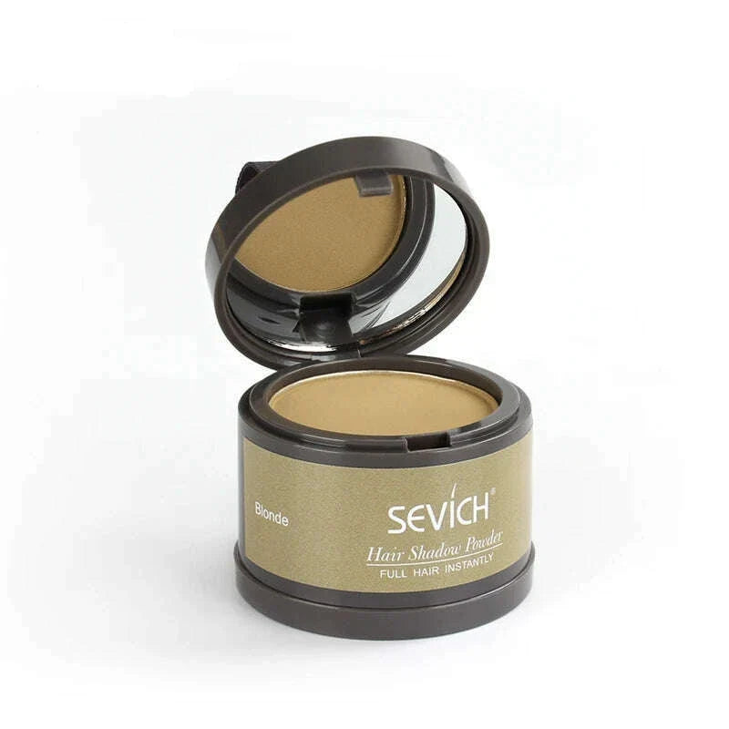 SEVICH Beard Hair Shadow Powder Beard Root Cover Up Concealer Fill In Thinning Instantly Modify Beard Fluffy Powder 13 Color 4g