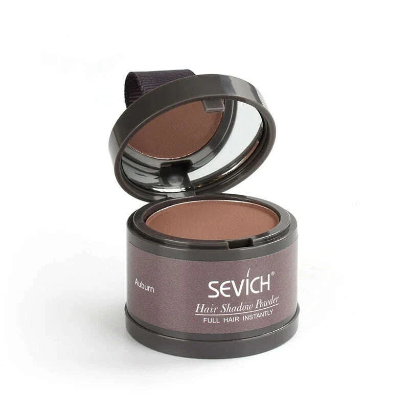 SEVICH Beard Hair Shadow Powder Beard Root Cover Up Concealer Fill In Thinning Instantly Modify Beard Fluffy Powder 13 Color 4g